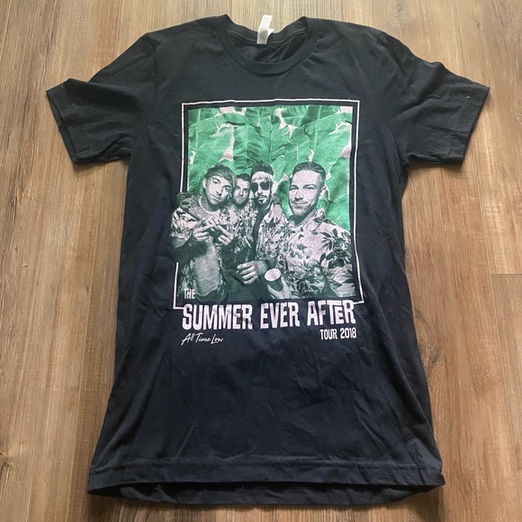 All Time Low Band "Summer Ever After" 2018 Tour T-Shirt Size S - Picture 1 of 3